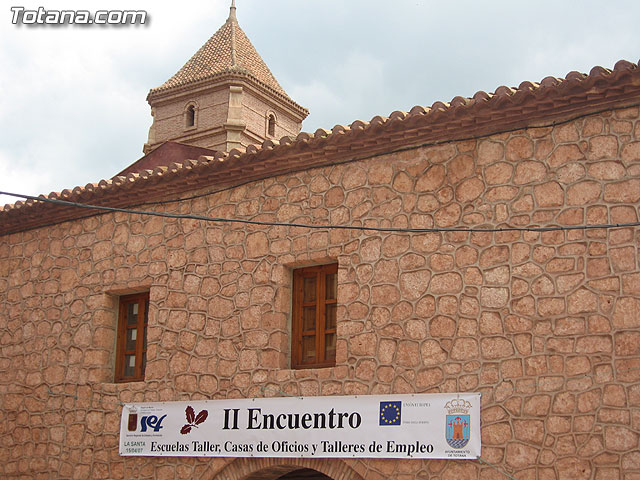 CELEBRADO EL II ENCUENTRO DE ESCUELAS TALLER, CASAS DE OFICIOS Y TALLERES DE EMPLEO EN EL PARAJE DE “LA SANTA CON LA ASISTENCIA DE MÁS DE 150 PERSONAS” - 1