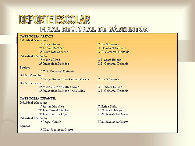 RESULTADOS DEPORTIVOS (23/04/2007) - 6