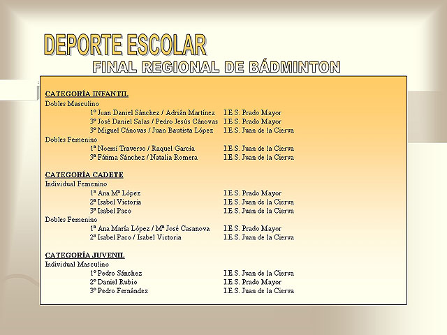 RESULTADOS DEPORTIVOS (23/04/2007) - 7