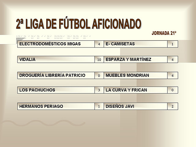 RESULTADOS DEPORTIVOS (23/04/2007) - 9