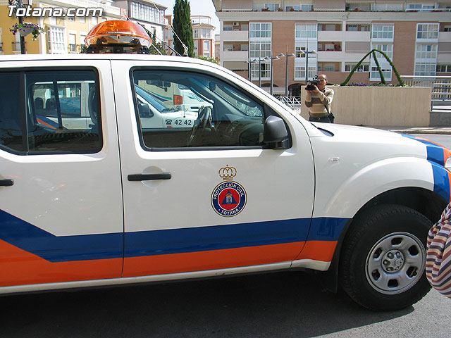 EL DIRECTOR GENERAL DE PROTECCIÓN CIVIL ENTREGA UN NUEVO VEHÍCULO DE EMERGENCIA Y TRANSPORTE DE PERSONAL A PROTECCIÓN CIVIL DE TOTANA - 4