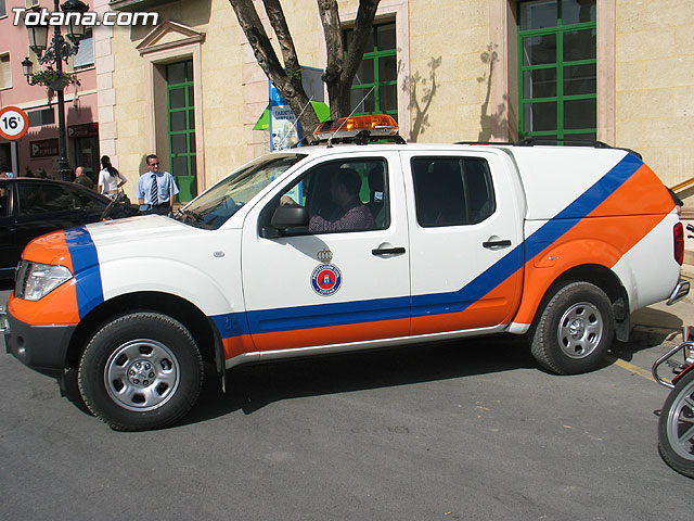 EL DIRECTOR GENERAL DE PROTECCIÓN CIVIL ENTREGA UN NUEVO VEHÍCULO DE EMERGENCIA Y TRANSPORTE DE PERSONAL A PROTECCIÓN CIVIL DE TOTANA - 23