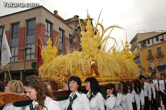 Domingo de Ramos. Parroquia de Santiago. Semana Santa 2009   - 438