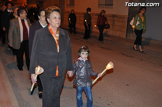 Procesin penitencial. Lunes Santo 2009 - 117