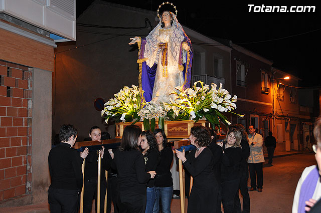 Procesin penitencial. Lunes Santo 2009 - 137