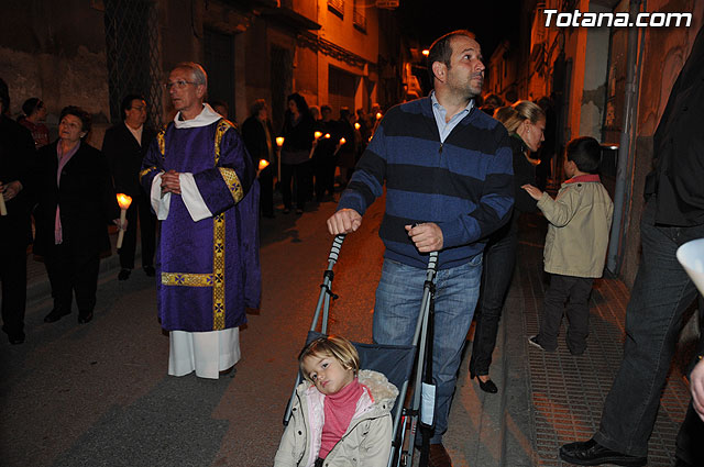 Procesin penitencial. Lunes Santo 2009 - 182