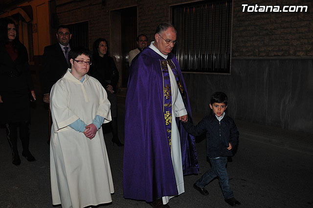 Procesin penitencial. Lunes Santo 2009 - 216