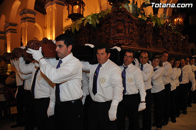 Traslado de Pasos. Noche del Lunes Santo 2009 - 274