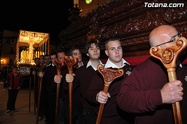 Traslado de Pasos. Noche del Lunes Santo 2009 - 346