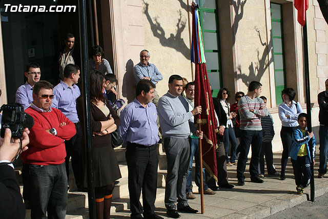 Entrega de la Bandera a los Armaos. Totana 2009 - 14