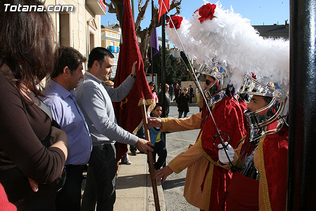 Entrega de la Bandera a los Armaos. Totana 2009 - 18