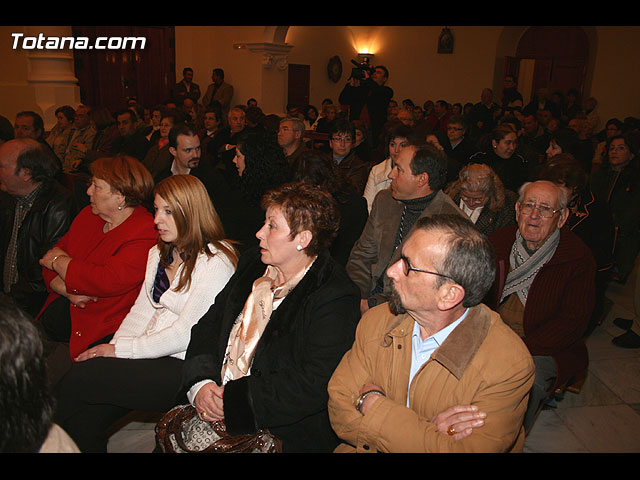 ACTO OFICIAL DE PRESENTACIN DEL CARTEL DE LA SEMANA SANTA2008 QUE ILUSTRA UNA BELLA IMAGEN DE LA SANTSIMA VIRGEN DE LA ESPERANZA    - 17