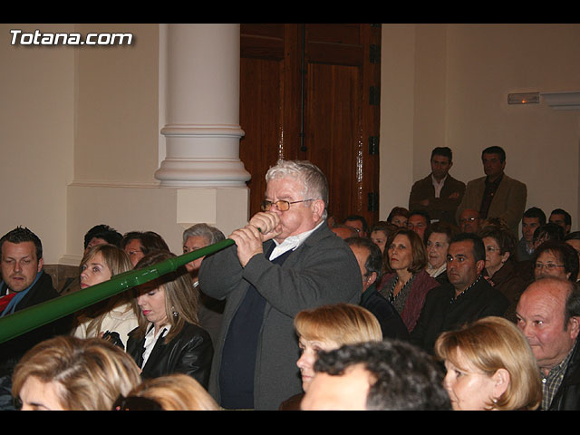 ACTO OFICIAL DE PRESENTACIN DEL CARTEL DE LA SEMANA SANTA2008 QUE ILUSTRA UNA BELLA IMAGEN DE LA SANTSIMA VIRGEN DE LA ESPERANZA    - 43