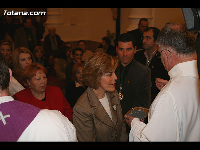 ACTO OFICIAL DE PRESENTACIN DEL CARTEL DE LA SEMANA SANTA2008 QUE ILUSTRA UNA BELLA IMAGEN DE LA SANTSIMA VIRGEN DE LA ESPERANZA    - 58