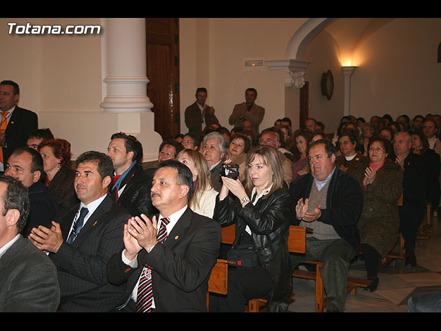 ACTO OFICIAL DE PRESENTACIN DEL CARTEL DE LA SEMANA SANTA2008 QUE ILUSTRA UNA BELLA IMAGEN DE LA SANTSIMA VIRGEN DE LA ESPERANZA    - 91