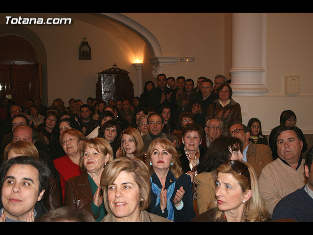 ACTO OFICIAL DE PRESENTACIN DEL CARTEL DE LA SEMANA SANTA2008 QUE ILUSTRA UNA BELLA IMAGEN DE LA SANTSIMA VIRGEN DE LA ESPERANZA    - 92