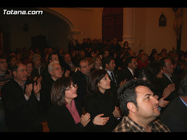 ACTO OFICIAL DE PRESENTACIN DEL CARTEL DE LA SEMANA SANTA2008 QUE ILUSTRA UNA BELLA IMAGEN DE LA SANTSIMA VIRGEN DE LA ESPERANZA    - 100