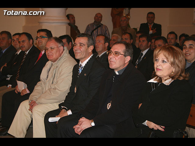 ACTO OFICIAL DE PRESENTACIN DEL CARTEL DE LA SEMANA SANTA2008 QUE ILUSTRA UNA BELLA IMAGEN DE LA SANTSIMA VIRGEN DE LA ESPERANZA    - 117