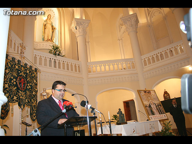 ACTO OFICIAL DE PRESENTACIN DEL CARTEL DE LA SEMANA SANTA2008 QUE ILUSTRA UNA BELLA IMAGEN DE LA SANTSIMA VIRGEN DE LA ESPERANZA    - 118