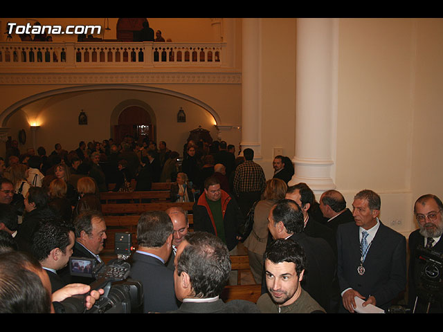 ACTO OFICIAL DE PRESENTACIN DEL CARTEL DE LA SEMANA SANTA2008 QUE ILUSTRA UNA BELLA IMAGEN DE LA SANTSIMA VIRGEN DE LA ESPERANZA    - 121