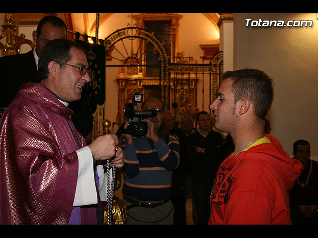 IMPOSICIN DE ESCAPULARIOS A LOS NUEVOS COFRADES Y  DAMAS DE LAS COFRADAS DEL SANTSIMO CRISTO DE LA AGONA Y LA SANTSIMA VIRGEN DE LA ESPERANZA - 52