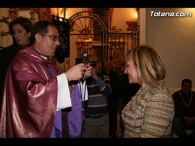 IMPOSICIN DE ESCAPULARIOS A LOS NUEVOS COFRADES Y  DAMAS DE LAS COFRADAS DEL SANTSIMO CRISTO DE LA AGONA Y LA SANTSIMA VIRGEN DE LA ESPERANZA - 74