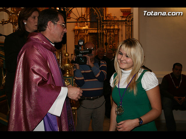 IMPOSICIN DE ESCAPULARIOS A LOS NUEVOS COFRADES Y  DAMAS DE LAS COFRADAS DEL SANTSIMO CRISTO DE LA AGONA Y LA SANTSIMA VIRGEN DE LA ESPERANZA - 87