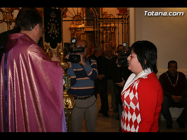 IMPOSICIN DE ESCAPULARIOS A LOS NUEVOS COFRADES Y  DAMAS DE LAS COFRADAS DEL SANTSIMO CRISTO DE LA AGONA Y LA SANTSIMA VIRGEN DE LA ESPERANZA - 90