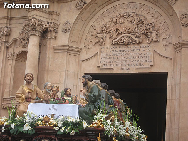 JUEVES SANTO - TRASLADO DE LOS TRONOS A LA PARROQUIA DE SANTIAGO - 237