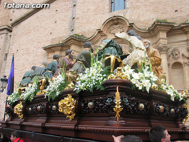 JUEVES SANTO - TRASLADO DE LOS TRONOS A LA PARROQUIA DE SANTIAGO - 525