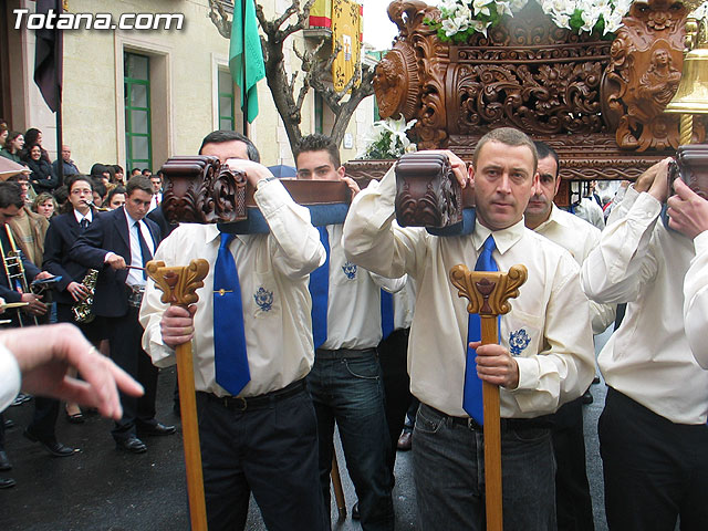 JUEVES SANTO - TRASLADO DE LOS TRONOS A LA PARROQUIA DE SANTIAGO - 554