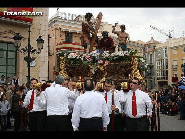 JUEVES SANTO - TRASLADO DE LOS TRONOS A LA PARROQUIA DE SANTIAGO - 363