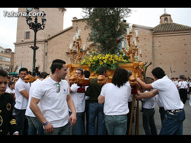 JUEVES SANTO - TRASLADO DE LOS TRONOS A LA PARROQUIA DE SANTIAGO - 446