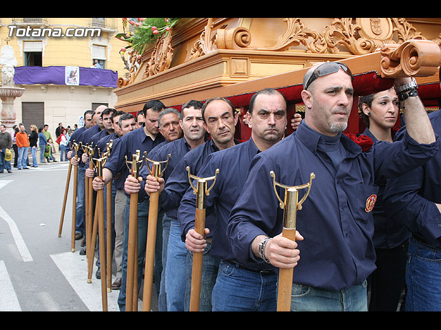 JUEVES SANTO - TRASLADO DE LOS TRONOS A LA PARROQUIA DE SANTIAGO - 512