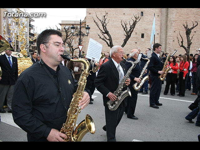 JUEVES SANTO - TRASLADO DE LOS TRONOS A LA PARROQUIA DE SANTIAGO - 586