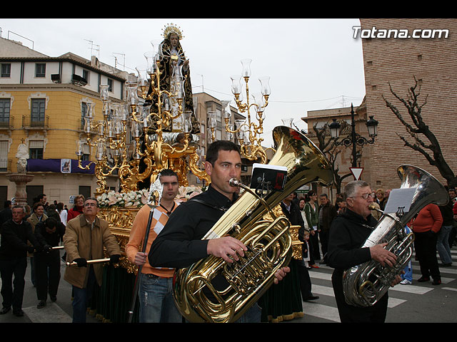 JUEVES SANTO - TRASLADO DE LOS TRONOS A LA PARROQUIA DE SANTIAGO - 587