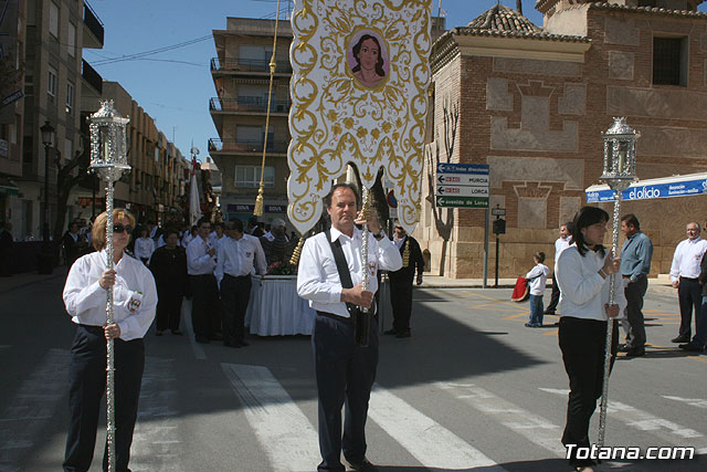 JUEVES SANTO - TRASLADO DE LOS TRONOS A LA PARROQUIA DE SANTIAGO  - 2009 - 6