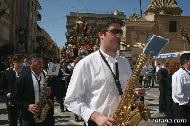 JUEVES SANTO - TRASLADO DE LOS TRONOS A LA PARROQUIA DE SANTIAGO  - 2009 - 26