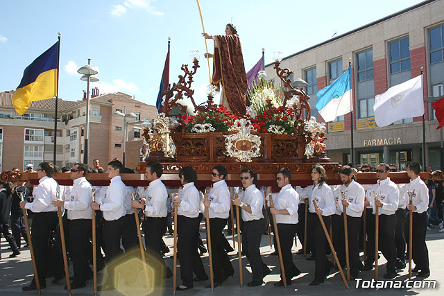 JUEVES SANTO - TRASLADO DE LOS TRONOS A LA PARROQUIA DE SANTIAGO  - 2009 - 70