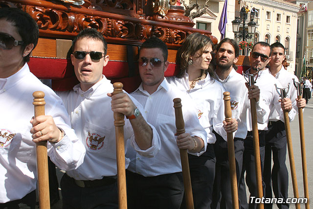 JUEVES SANTO - TRASLADO DE LOS TRONOS A LA PARROQUIA DE SANTIAGO  - 2009 - 79