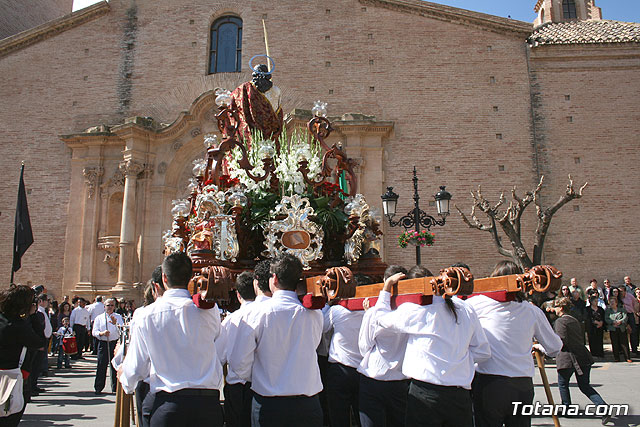 JUEVES SANTO - TRASLADO DE LOS TRONOS A LA PARROQUIA DE SANTIAGO  - 2009 - 81