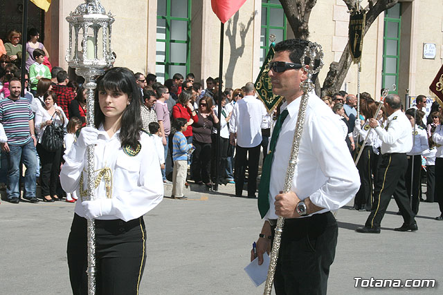 JUEVES SANTO - TRASLADO DE LOS TRONOS A LA PARROQUIA DE SANTIAGO  - 2009 - 88