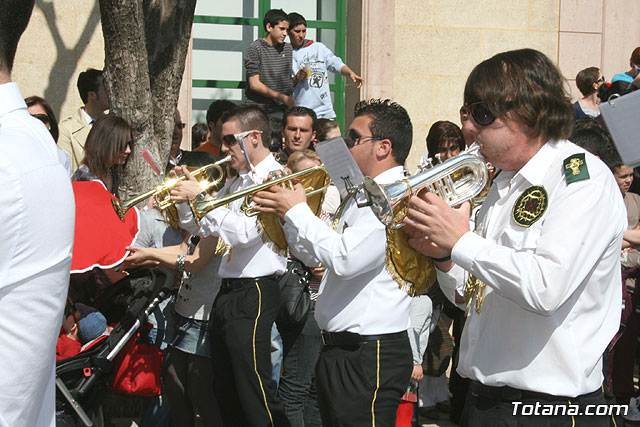 JUEVES SANTO - TRASLADO DE LOS TRONOS A LA PARROQUIA DE SANTIAGO  - 2009 - 106