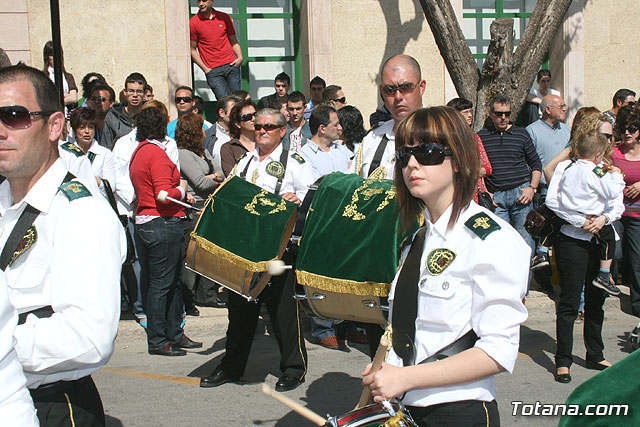 JUEVES SANTO - TRASLADO DE LOS TRONOS A LA PARROQUIA DE SANTIAGO  - 2009 - 134