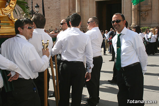 JUEVES SANTO - TRASLADO DE LOS TRONOS A LA PARROQUIA DE SANTIAGO  - 2009 - 136