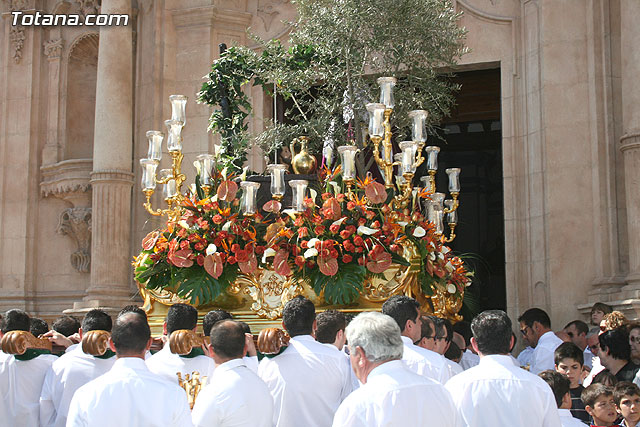 JUEVES SANTO - TRASLADO DE LOS TRONOS A LA PARROQUIA DE SANTIAGO  - 2009 - 160