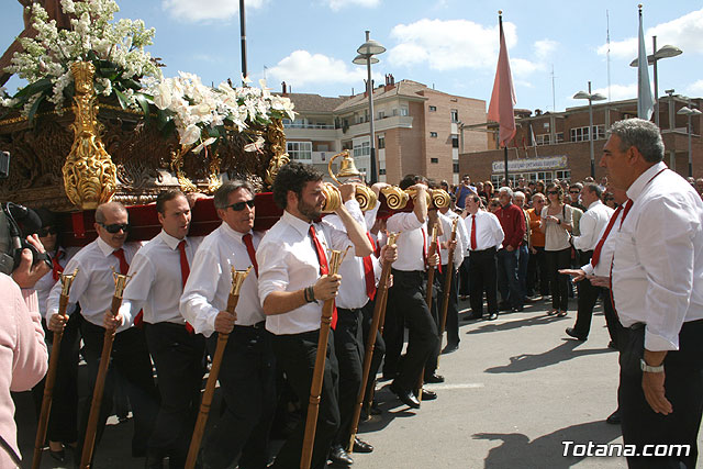 JUEVES SANTO - TRASLADO DE LOS TRONOS A LA PARROQUIA DE SANTIAGO  - 2009 - 193