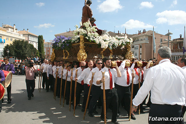 JUEVES SANTO - TRASLADO DE LOS TRONOS A LA PARROQUIA DE SANTIAGO  - 2009 - 194