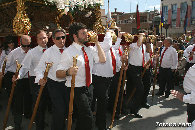 JUEVES SANTO - TRASLADO DE LOS TRONOS A LA PARROQUIA DE SANTIAGO  - 2009 - 195