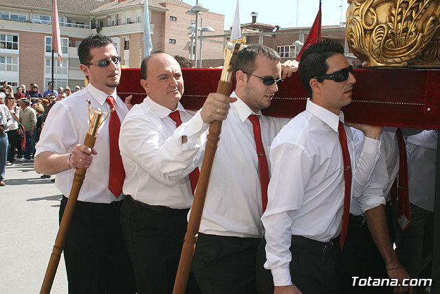 JUEVES SANTO - TRASLADO DE LOS TRONOS A LA PARROQUIA DE SANTIAGO  - 2009 - 200